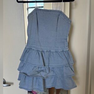 Strapless Jean dress bought from uniquities